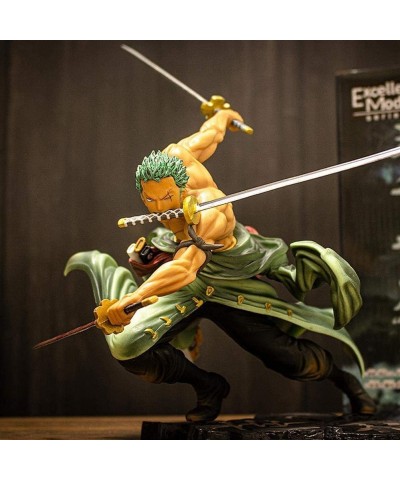 Roronoa Zoro Anime Action Figure Anime Figure Sauron Three Swords Style Statue Figure Realistic Character Model Ornaments $41...