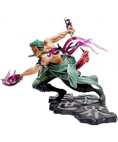 Roronoa Zoro Anime Action Figure Anime Figure Sauron Three Swords Style Statue Figure Realistic Character Model Ornaments $41...