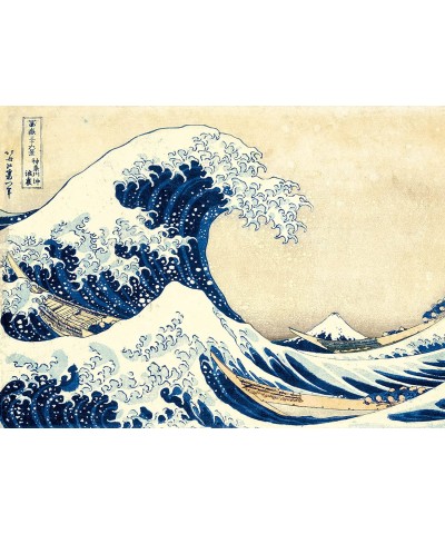 39378.7 The World Clementoni-39378-Museum Collection-Hokusai The wave-1000 Pieces Multicolor 6 (EU) $39.31 Jigsaw Puzzles