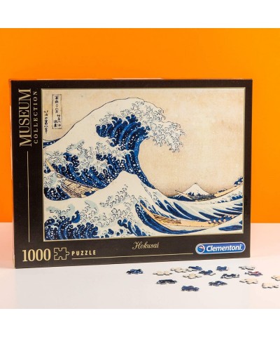 39378.7 The World Clementoni-39378-Museum Collection-Hokusai The wave-1000 Pieces Multicolor 6 (EU) $39.31 Jigsaw Puzzles