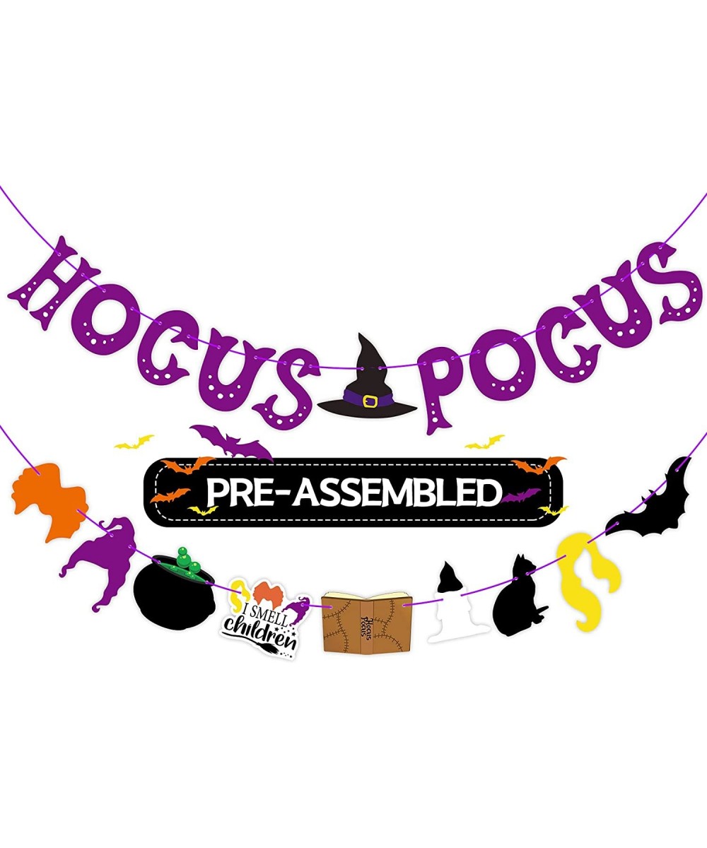 Hocus Pocus Banner Hocus Pocus Halloween Decorations Halloween Witches Banner for Hocus Pocus Birthday Party Decorations Hocu...