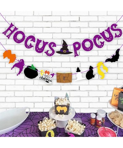 Hocus Pocus Banner Hocus Pocus Halloween Decorations Halloween Witches Banner for Hocus Pocus Birthday Party Decorations Hocu...