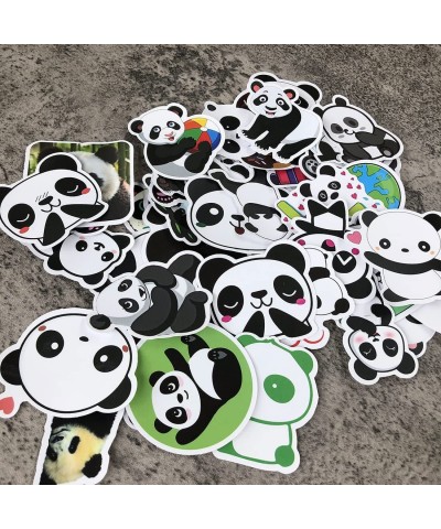 Panda Stickers 50pcs Animal Sticker Pack Gifts for Girls Kids Boys Vinyl Waterproof Decals Pack for Water Bottles Laptop Comp...