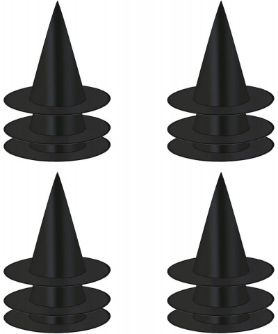 12 Pieces Halloween Witch Hat Black Witches Hat Bulk Witch Costume Accessory for Halloween Christmas Cosplay Party Decoration...