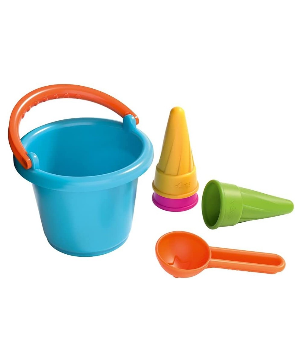 Sand Toys Ice Cream Set - 5 Piece Bundle with Plastic Pail 3 Cones & Scoop Sized Just Right for Toddlers Ages 18 Months + $26...