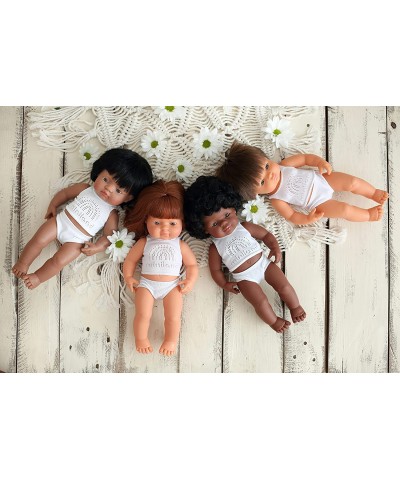 Educational 15'' African Boy Made in Spain Anatomically Correct Baby Doll $60.82 Dolls