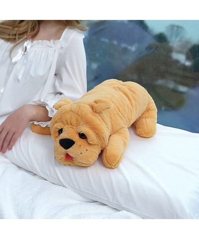 19.7” Shar-Pei Dog Stuffed Animal - Giant Puppy Plush Toy - Big Cute Plushie - Hugging Body Pillow for Toddler Kid Teen - Kaw...