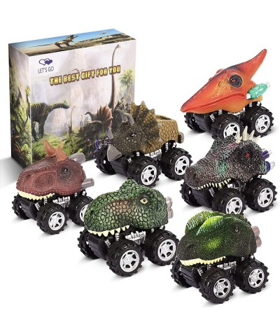 Dinosaur Toys for Kids 3-5: Dinosaur Pull Back Car Toy for 3 4 5 6 7+ Year Old Boy Girl Birthday Gift Dino Party Cars Games f...