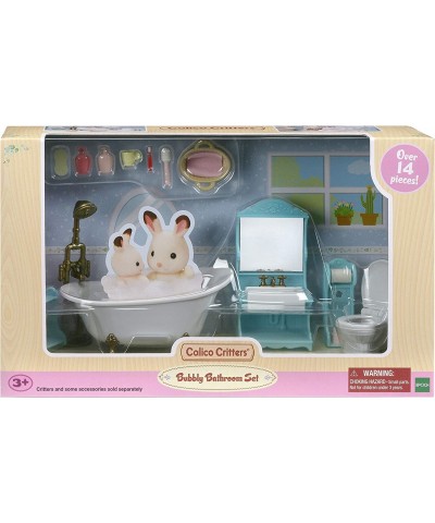 Bubbly Bathroom Set Dollhouse Furniture Set $34.46 Dollhouse Accessories