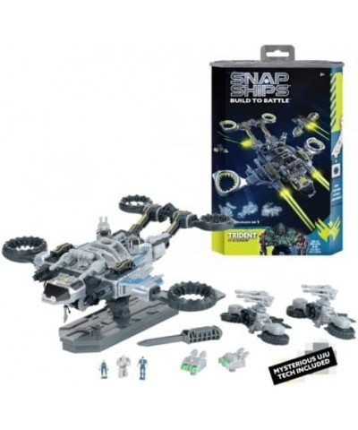 Snap Ships Trident ST-33 Gunship -- Construction Toy for Custom Building and Battle Play -- Ages 8+ $34.10 Toy Building Sets