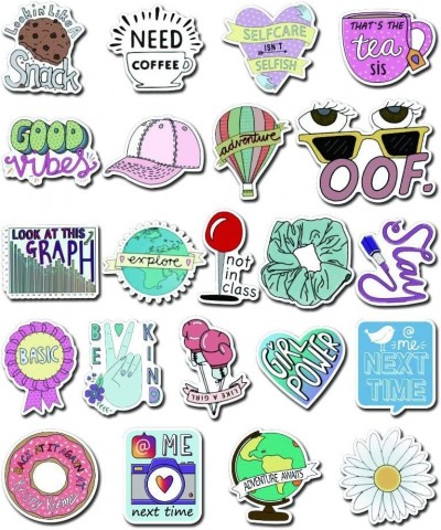 Mai Zi Vsco Stickers for Water Bottles 50 pcs Laptop Stickers Waterproof Stickers Pack Cute Aesthetics Stickers for Teens Gir...