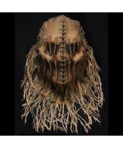 Halloween Scarecrow Mask Handmade Halloween Headdress Funny Props Horror Atmosphere Masquerade Mask Cosplay Party Props $26.6...