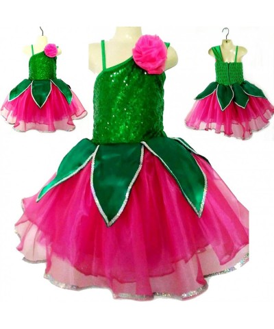 Little Girls' Kids Lotus Flower Tutu design Princess sequins ballett Dress Costume Party Halloween $66.22 Kids' Costumes