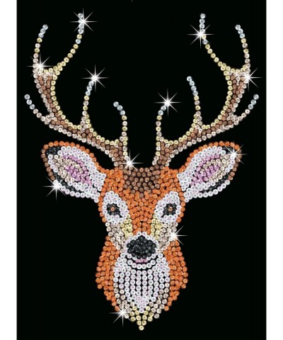 Blue Stag Head Sparkling Arts and Crafts Kit Creative Crafts for Adults and Kids $60.72 Craft Kits