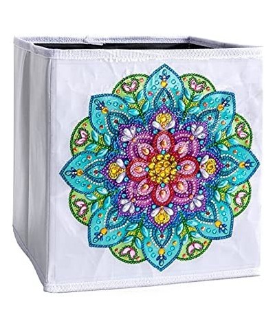 DIY Diamond Painting Storage Cubes Organizer Container Kits Folding Storage Box with DIY Diamond Painting Art Craft Kits for ...