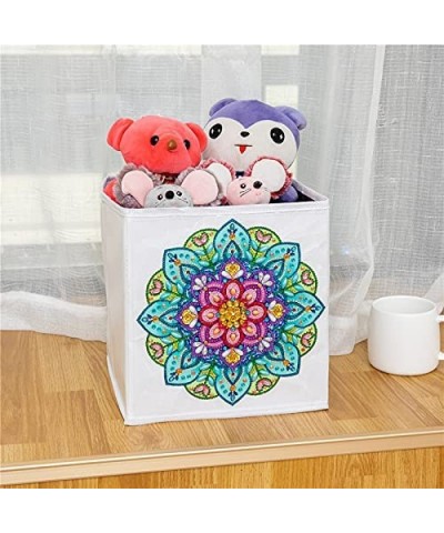 DIY Diamond Painting Storage Cubes Organizer Container Kits Folding Storage Box with DIY Diamond Painting Art Craft Kits for ...