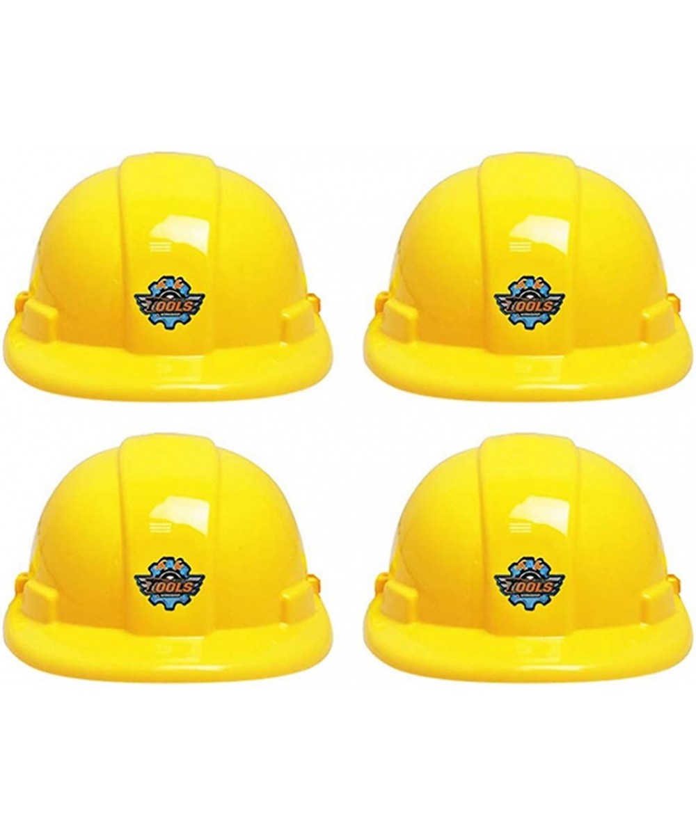 4 Pcs Yellow Construction Hat Kids Role Play Construction Worker Hard Helmet Party Dress Up Supplies 8.27 x 6.89 x 3.74 in $2...