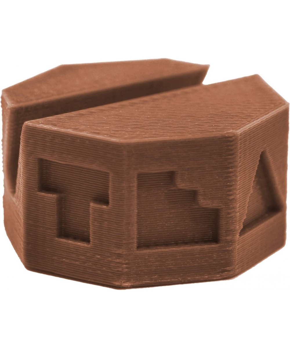 Fingerboard Holder Sienna Brown Colorway - Octagon Edition - 1"x1"x0.5" - Made in The USA $16.17 Finger Toys