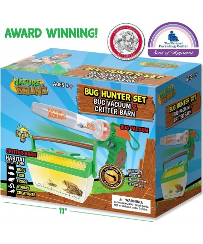 Bug Catcher Vacuum with Light Up Critter Habitat Case for Backyard Exploration - Complete Kit for Kids Includes Vacuum and Ca...