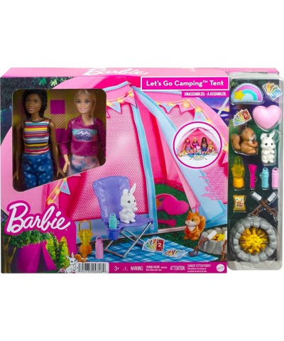 It Takes Two Camping Playset with Tent 2 Dolls & 20 Pieces Including Animals Telescope & Accessories Toy for 3 Year Olds & Up...