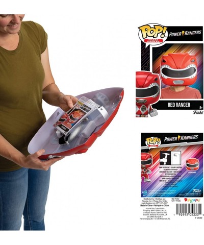 Red Ranger Pop! Mask Funko Power Rangers Mask Costume Accessory and Wall Art $30.70 Kids' Dress-Up Accessories