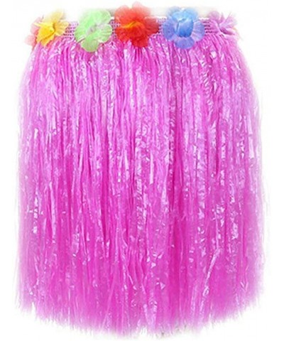 Hawaiian Luau Hula Grass Skirt with Large Flower Costume Set for Dance Performance Party Decorations Favors Supplies $20.97 K...