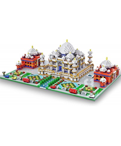 Micro Mini Blocks Taj Mahal Famous Landmark Model Set (5477Pieces) -Building and Architecture Toys Gifts for Kid and Adult $9...