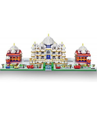 Micro Mini Blocks Taj Mahal Famous Landmark Model Set (5477Pieces) -Building and Architecture Toys Gifts for Kid and Adult $9...