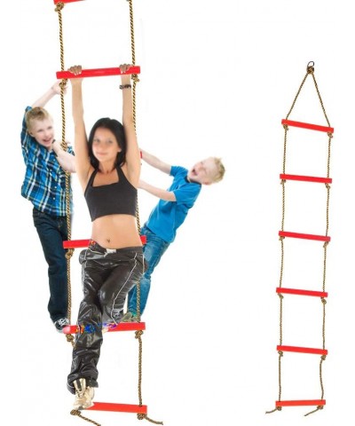 6.5 ft. Climbing Rope Ladder for Kids - Swing Set Accessories - Playground Hanging Ladder for Swing Set - Tree Ladder Toy for...