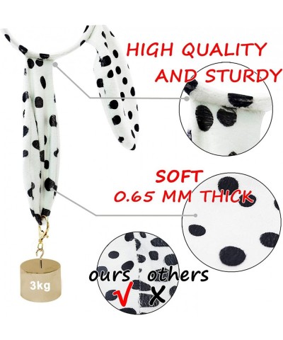 Dalmatian Dog costume Ear Headband Tail Body Painting Crayons Silicone bracelet Gold Tag and 72 Different Shapes Black Felt S...