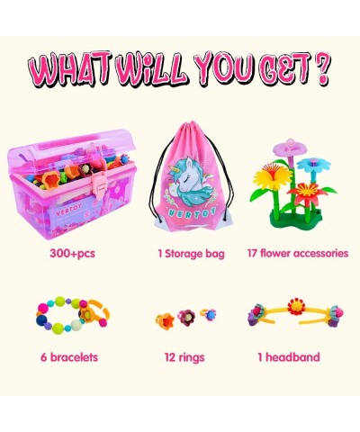 Girls Toys pop Beads Jewelry Making kit for Toddlers - Arts and Crafts kit for Girls Age 3 4 5 6 7 8 Year Old Necklace Bracel...