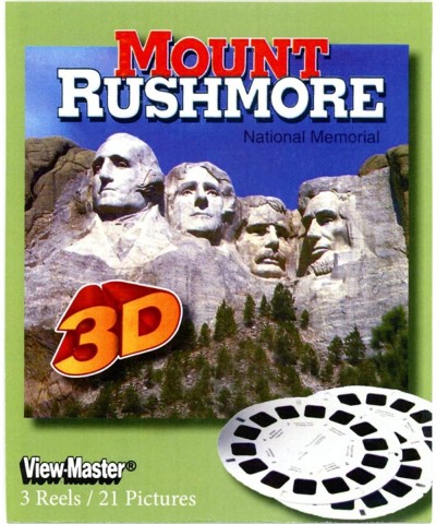 ViewMaster- Mount Rushmore National Memorial - 3 Reels on Card - NEW $75.89 Viewfinder Toys