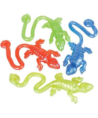 Sticky Toy Stretchy Lizard Colorful Kids Toys for Kids Party Favors for Girls and Boys Great Birthday Party Prize (12-Pack) $...