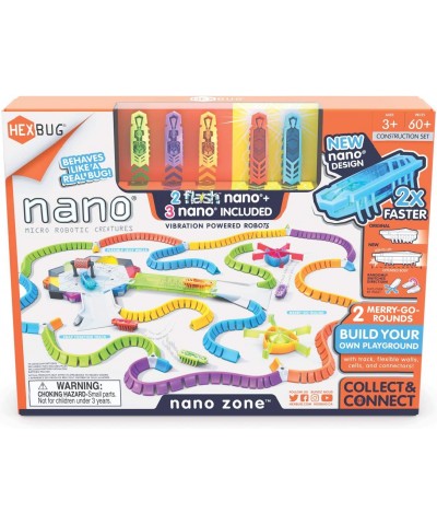 Flash Nano Nano Zone - Colorful Sensory Playset for Kids - Build Your Own Zone - Over 60 Pieces and Batteries Included $50.75...