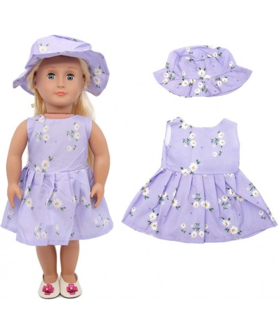 8 Sets Handmade Fashion American 18 inch Doll Clothes Party Dress Casual Outfits Dolls Accessories Girl Gifts $27.54 Doll Acc...