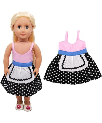 8 Sets Handmade Fashion American 18 inch Doll Clothes Party Dress Casual Outfits Dolls Accessories Girl Gifts $27.54 Doll Acc...