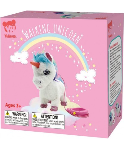 Walking Unicorn Toy with Remote Control Leash Light-Up Horn Electronic Pets Unicorn Pony Interactive Toys Horse Unicorn Gift ...