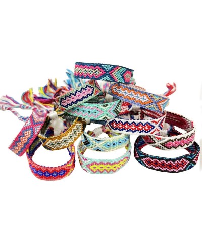 Woven Friendship Bracelets [2022 Update]Braided Bracelets String Adjustable Nepal Bracelet Mexico Wave Anklet for Best Friend...