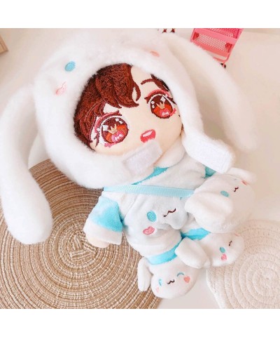 Doll Dressup 7.8in/20cm Plush Doll Clothes Blue Dog Suit Stuffed Figures Toys Accessories $39.49 Plush Figure Toys