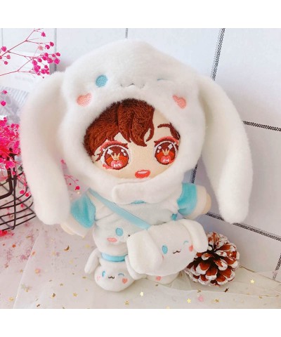 Doll Dressup 7.8in/20cm Plush Doll Clothes Blue Dog Suit Stuffed Figures Toys Accessories $39.49 Plush Figure Toys