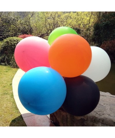 36 Inch Giant Latex Balloon (Premium Helium Quality) 6 Pack Big LightPink Balloons $16.76 Kids' Party Decorations