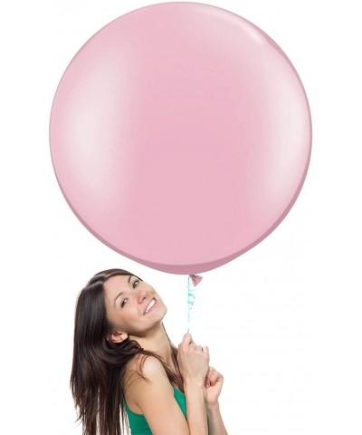 36 Inch Giant Latex Balloon (Premium Helium Quality) 6 Pack Big LightPink Balloons $16.76 Kids' Party Decorations