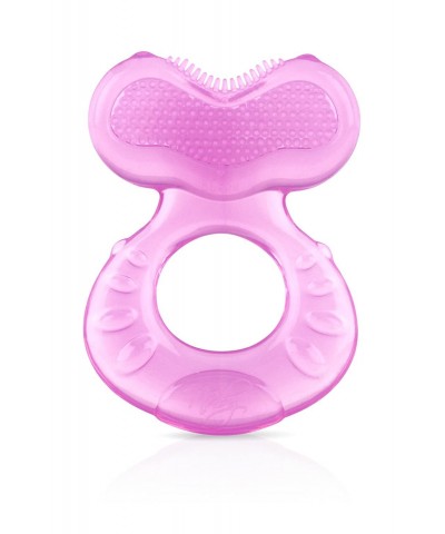 Silicone Teethe-eez Teether with Bristles Includes Hygienic Case Pink $14.48 Baby Teether Toys