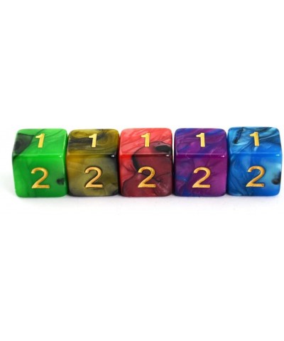 25-Pack D6 Six Sides 16mm Two Color Dice for DND MTG PRG Wow Table Games $15.27 Game Accessories