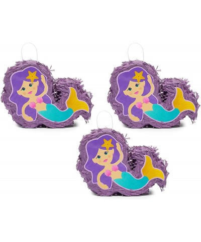 Mini Mermaid Piñatas for Girls Birthday Party Decorations (8 x 5 x 2.5 In 3 Pack) $23.99 Piñatas