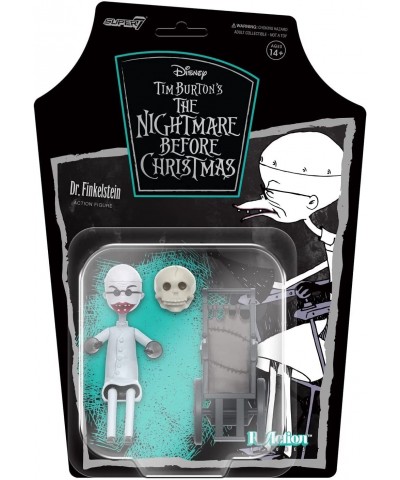 Nightmare Before Christmas W2 DR FINKELSTEIN Reaction FIG $32.05 Action Figures