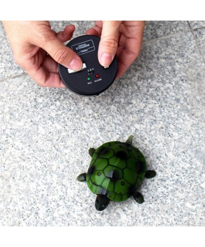 RC Turtle IR Remote Control Tortoise Crawl Fake Electric Animal Toy Car Vehicle for Kids Birthday Gifts (Green) $39.38 Remote...