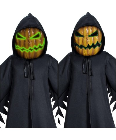 Kids Halloween Scary Pumpkin Monster Ghost Costume Robe with Evil Mask Available in Age 4-12 Years $33.70 Kids' Costumes