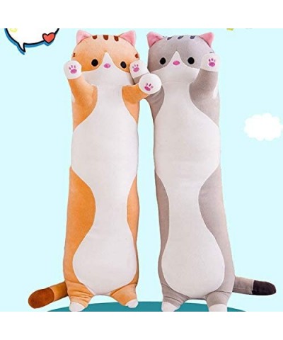 LIVEDAY Plush Cats Doll Soft Stuffed Pillow Doll Gift Cute for Kids and Girlfriend (Brown 130 cm) $88.22 Kids' Plush Toy Pillows