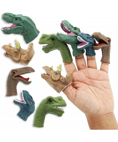 10 Pack Dinosaur Finger Puppets Toys for Kids 5 Assorted Designs $21.77 Finger Puppets